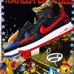 Nike Air Force 1 LV8 82 Low  AF1 Bred & royal